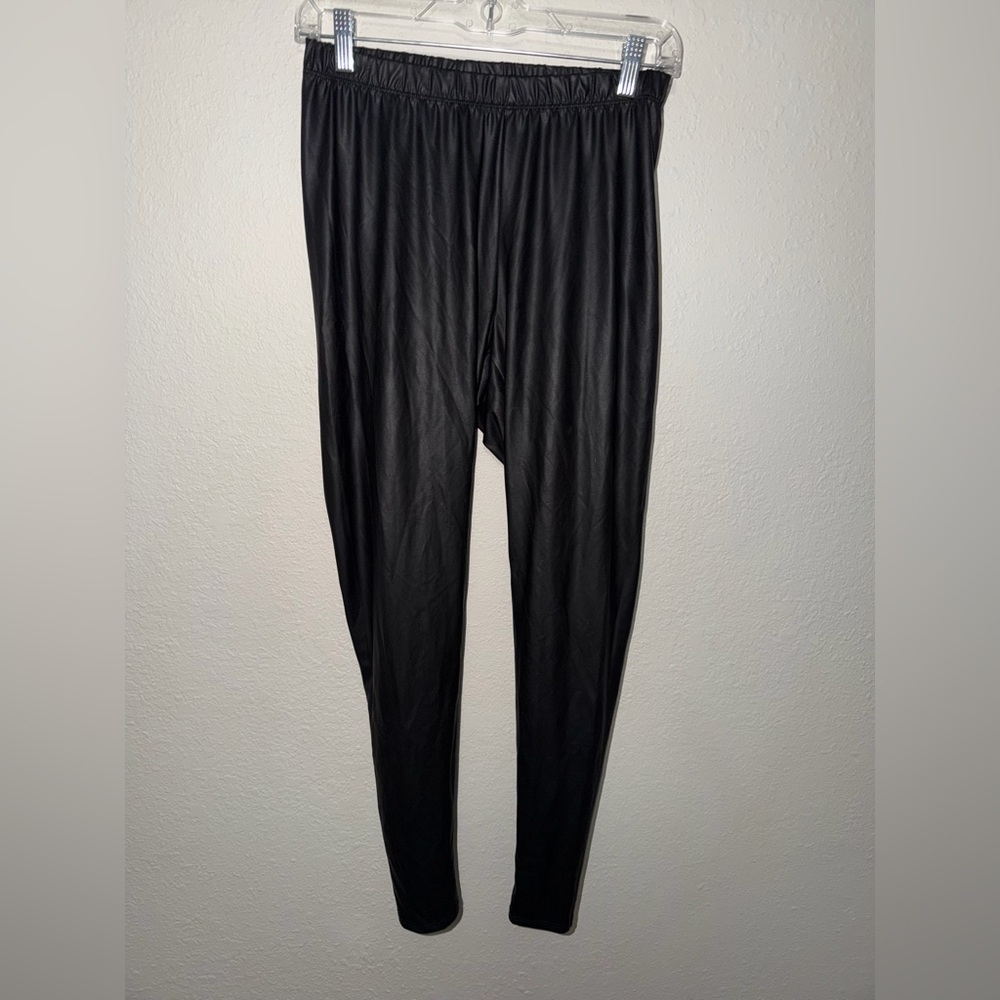 New Torrid Black Faux Leather Leggings